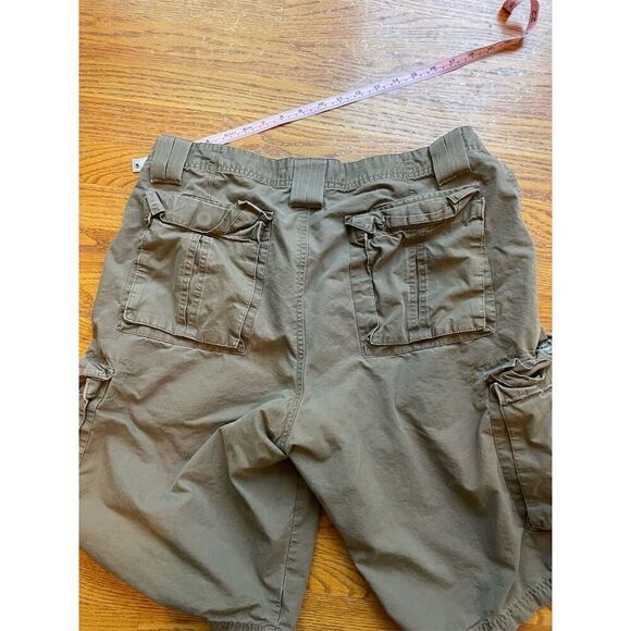 Lee Dungarees Men's Cargo Shorts Khaki Size 34 Casual Solid - Picture 8 of 10